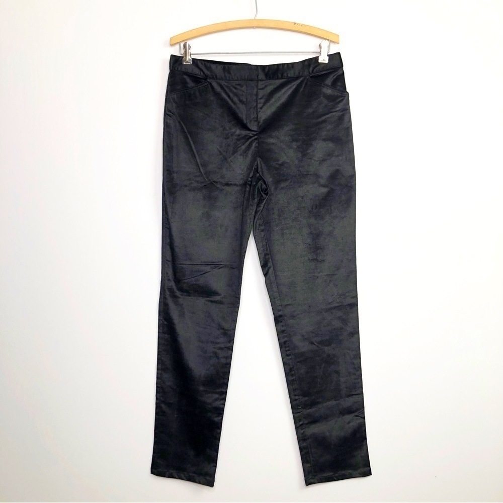 REMY Matto Black velvet pants